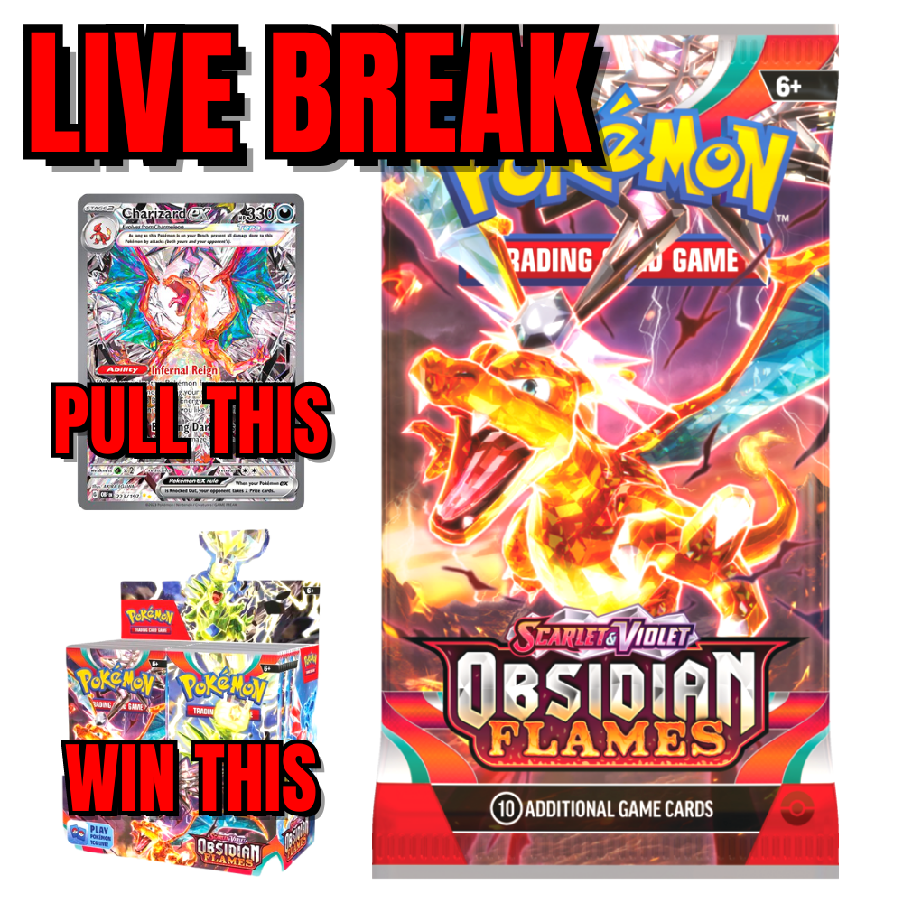 Obsidian Flames (LIVE BREAK) Coming soon Shiny Vert Obsidian Flames (LIVE BREAK) Coming soon Shiny Vert
