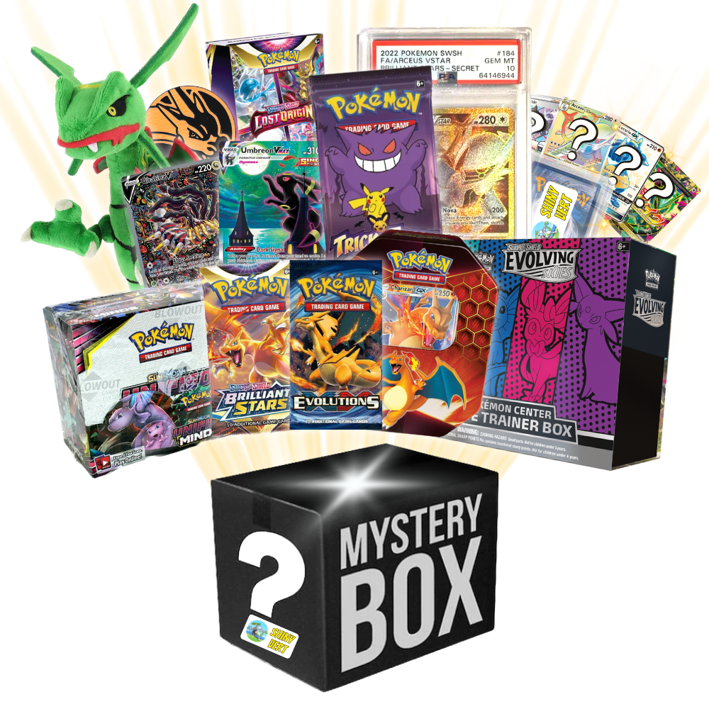 Pokemon Mystery God Box Shiny Vert Pokemon Mystery God Box Shiny Vert