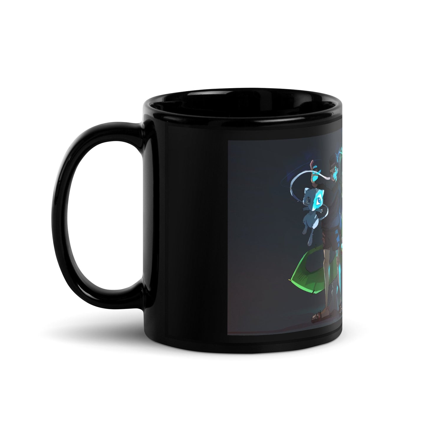 Shiny Vert Logo - Black Mug